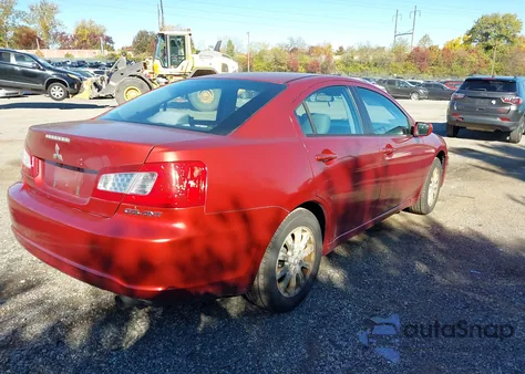 2009 Mitsubishi Galant Es/Sport Edition z USA, uszkodzony, nr VIN 4A3AB36F99E040800